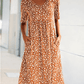 🎁Hot Sale🎁Casual Women Scoop Neck Floral Dress (with pockets)
