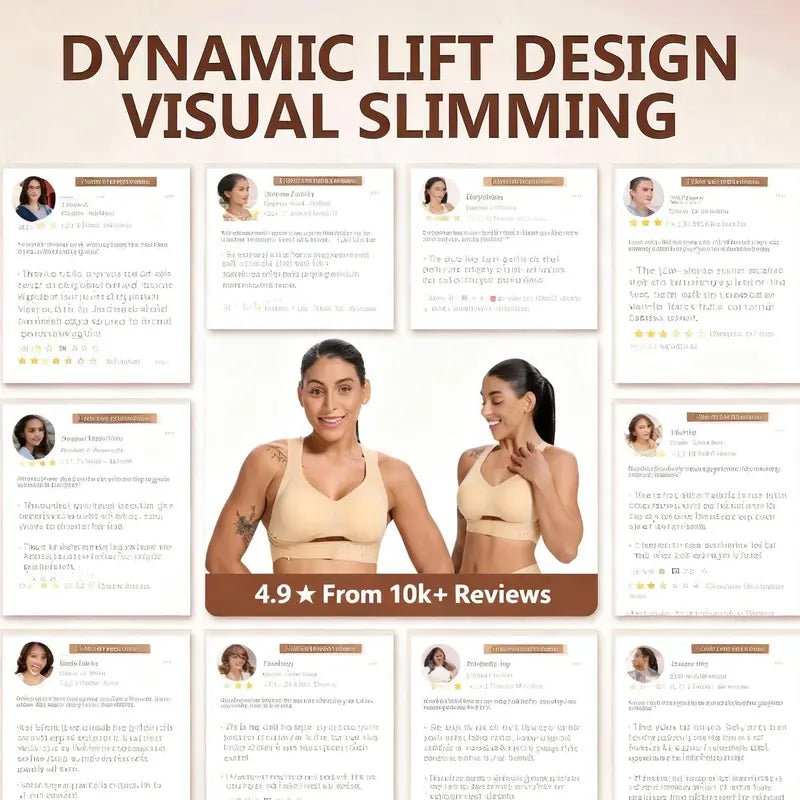 【Postural correction】Women’s Beige Wireless Bra, Soft Breathable Non-removable Moulded Cups, Yoga Fitness Sportswear for Gym & Daily Training