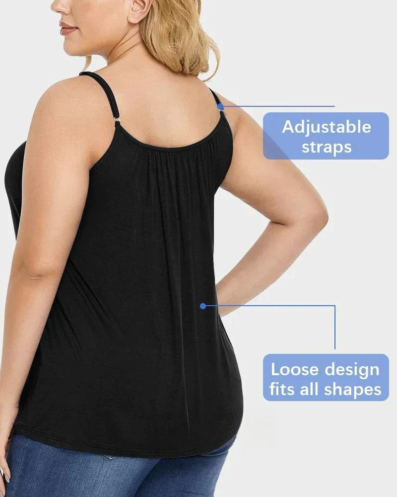 Women’s Fly Free Cooling Tank Top with Built-in Bra