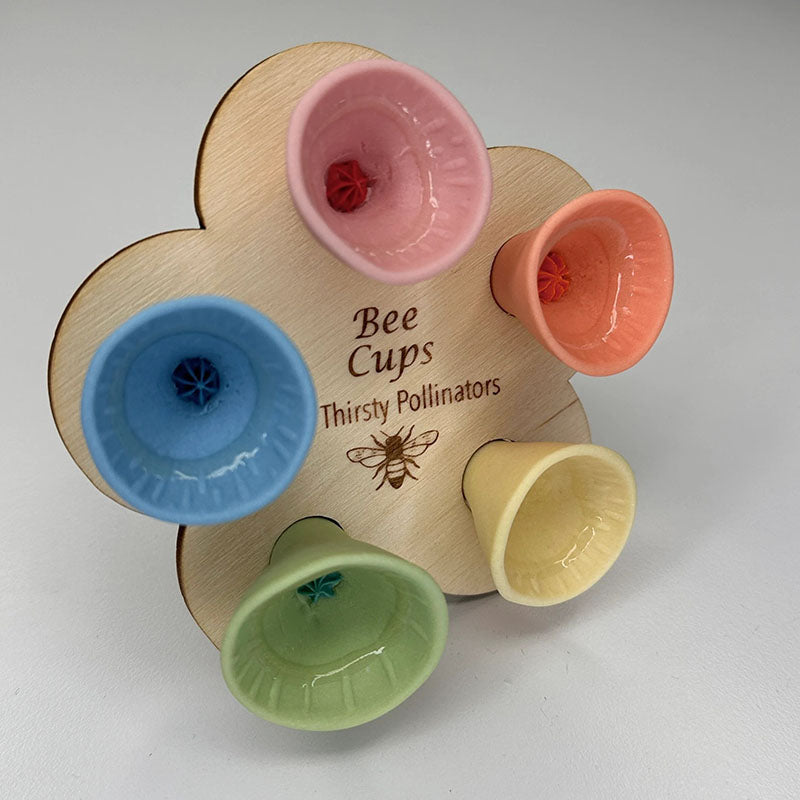 🏆Last Day Special Price ￡6.99!!💐🐝Bee Insect Drinking Cup - A SET (5PCS)