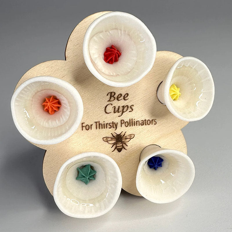 🏆Last Day Special Price ￡6.99!!💐🐝Bee Insect Drinking Cup - A SET (5PCS)