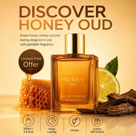 Honey Agarwood Light Perfume 100ml (3.4oz) - Focused on Enhancing Women's Charm