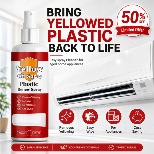 Plastic Renew Yellow-Off Spray Cleaner