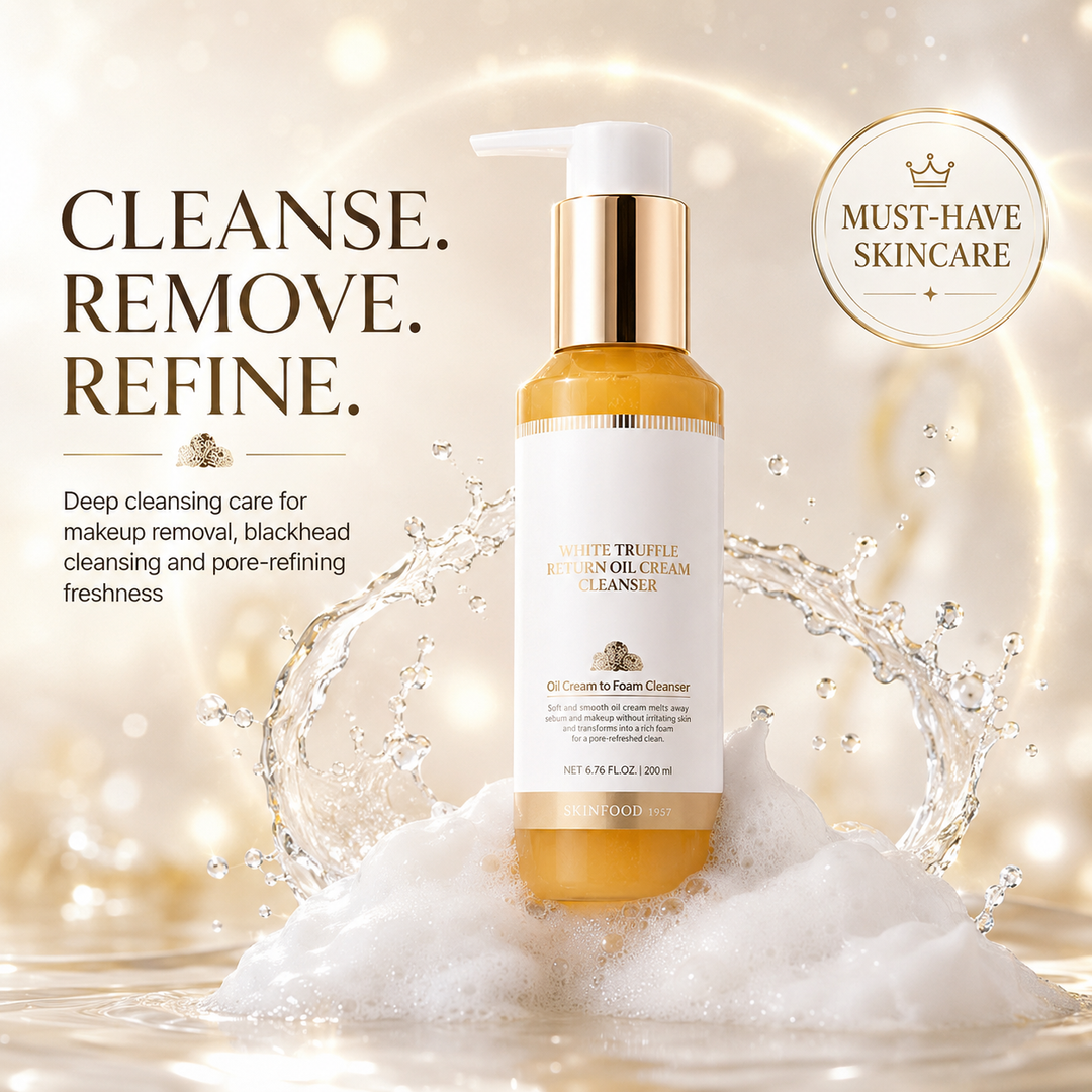 Deep pore cleansing facial cleanser, exfoliates, removes blackheads, tightens pores