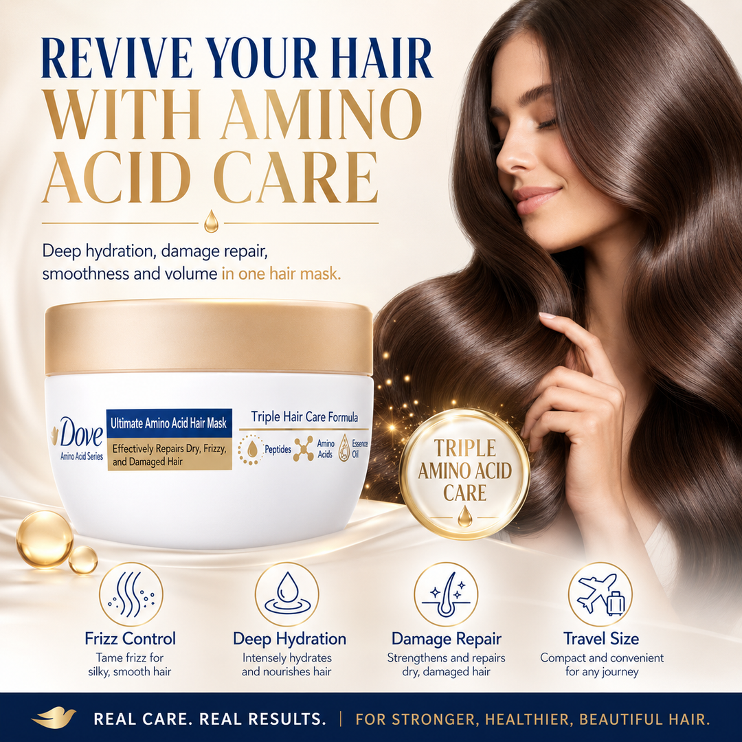 🥳2026 HOT SALE🥳💞Amino Acid Hydrating Hair Mask - Portable Travel Size