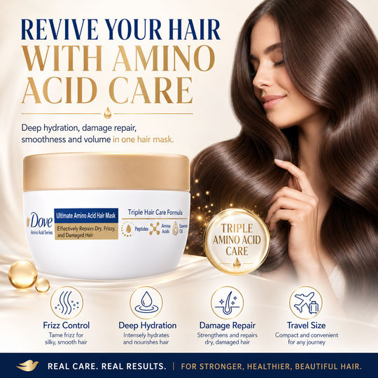 🥳2026 HOT SALE🥳💞Amino Acid Hydrating Hair Mask - Portable Travel Size