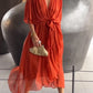💃Summer Hot Sale 50% OFF🔥Stylish and elegant V-neck chiffon dress