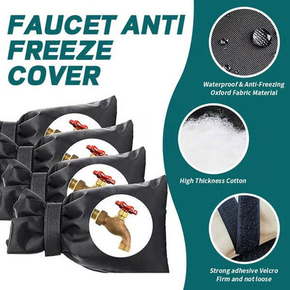 Winter Faucet Covers 2-Pack ❄️ Thickened • Anti-Freeze • Outdoor Use