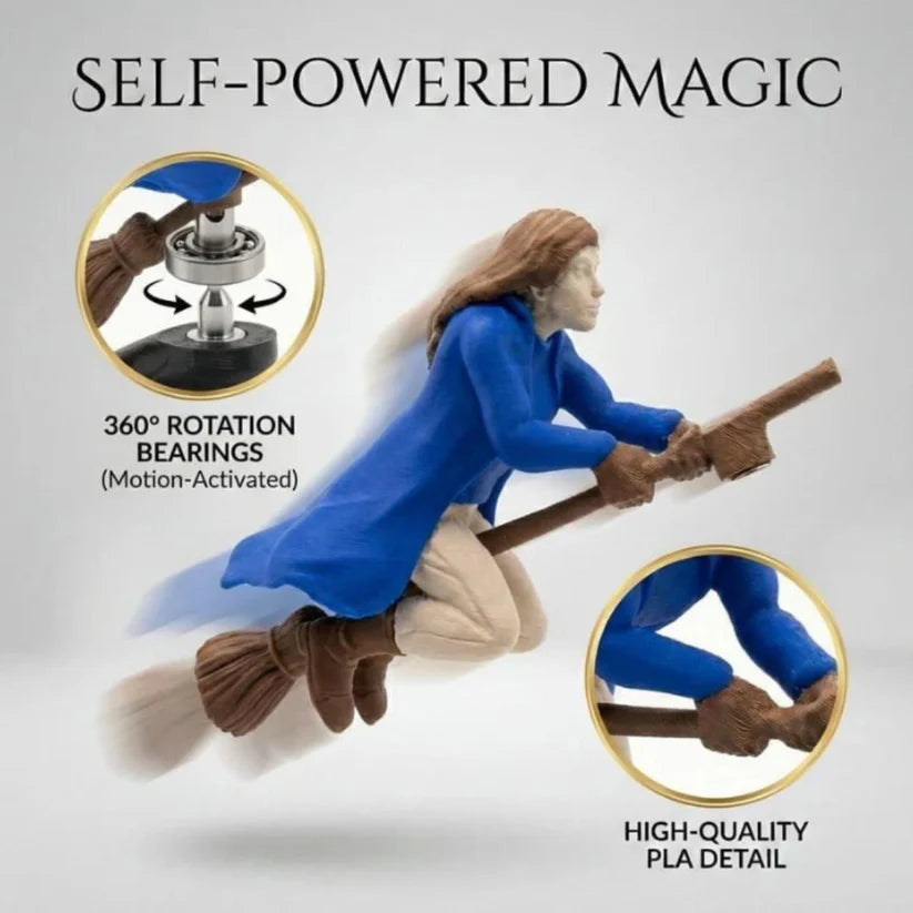 🚗Magical Broomstick Car Dashboard Ornament