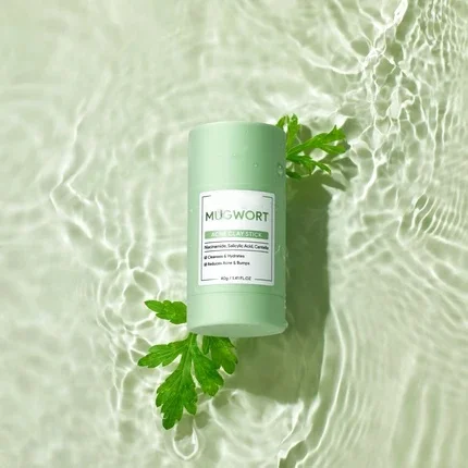 💜Dual Clay Mask Stick Set — Mugwort Clarifying / Volcanic Mud Detoxifying / Brightening & Even-Toning