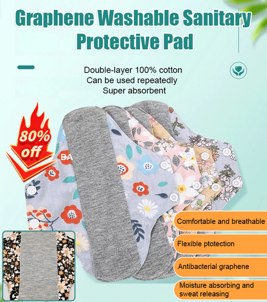 3 Pack Reusable Leak-Proof Pads for Everyday Comfort
