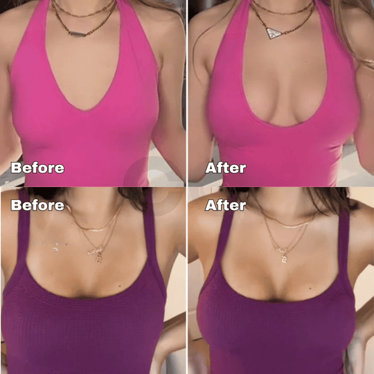 OUFALI Push Up Sticky Inserts Double-Sided Adhesive Ultra Boost Padding Inserts for Bikini Swimsuit Sports Strapless Bra