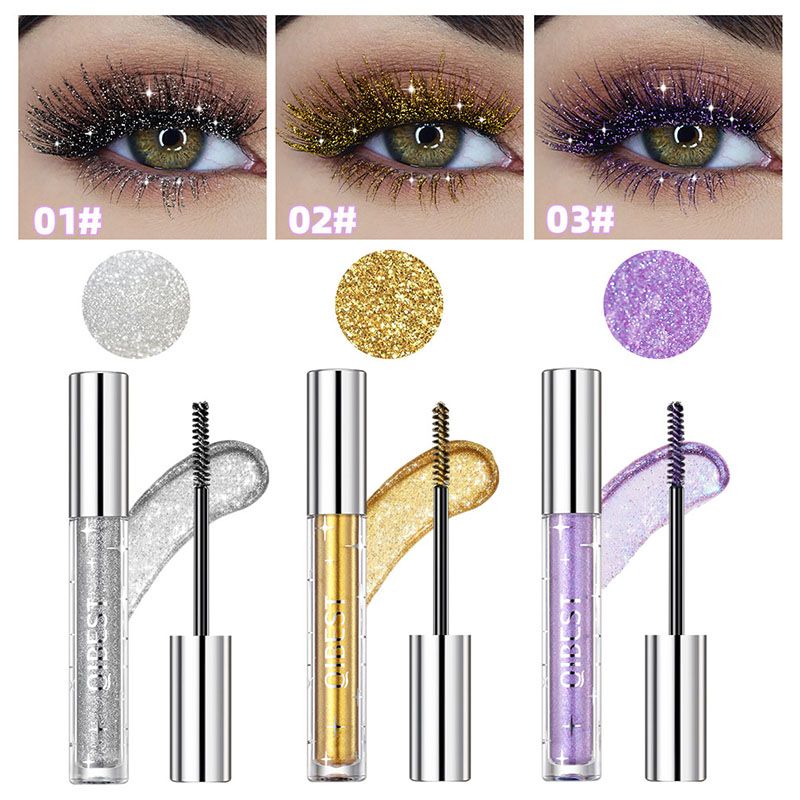 ✨Limited Sale 50% OFF✨Waterproof Diamond Glitter Mascara - Long-lasting Curl, Sparkling Shine, Create Captivating Eyes!