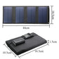 🔥USB port 20W5V portable solar foldable battery panel🌞