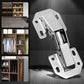 🔥Christmas sale is ending soon🔥Easy installation of bridge-shaped door hinges  -Cabinet hinges