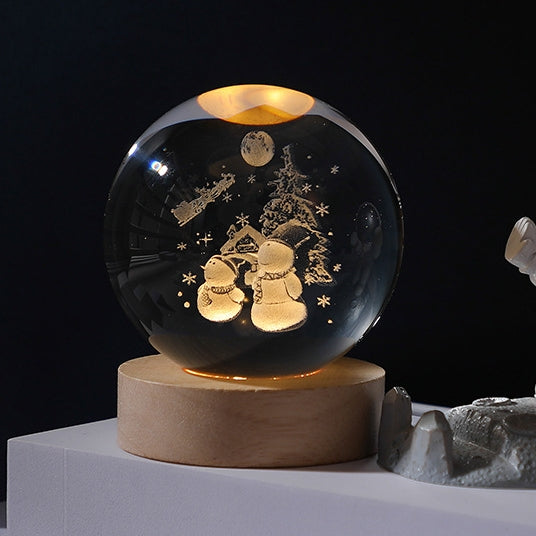 🎁Hot Sale 50%🎁 OFF Free shipping⏳3D Planet Crystal Ball