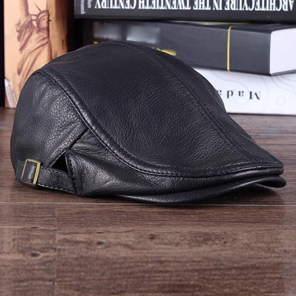 Newsboy Leather Hats for Men🧥