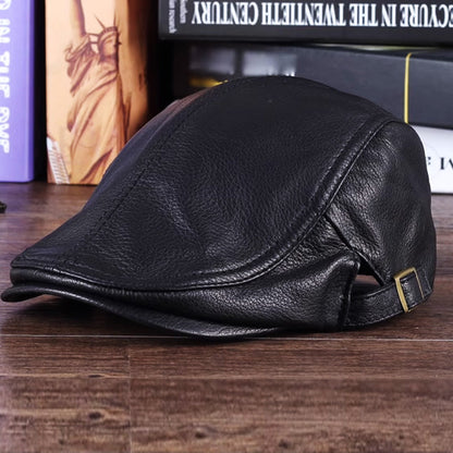 Newsboy Leather Hats for Men🧥