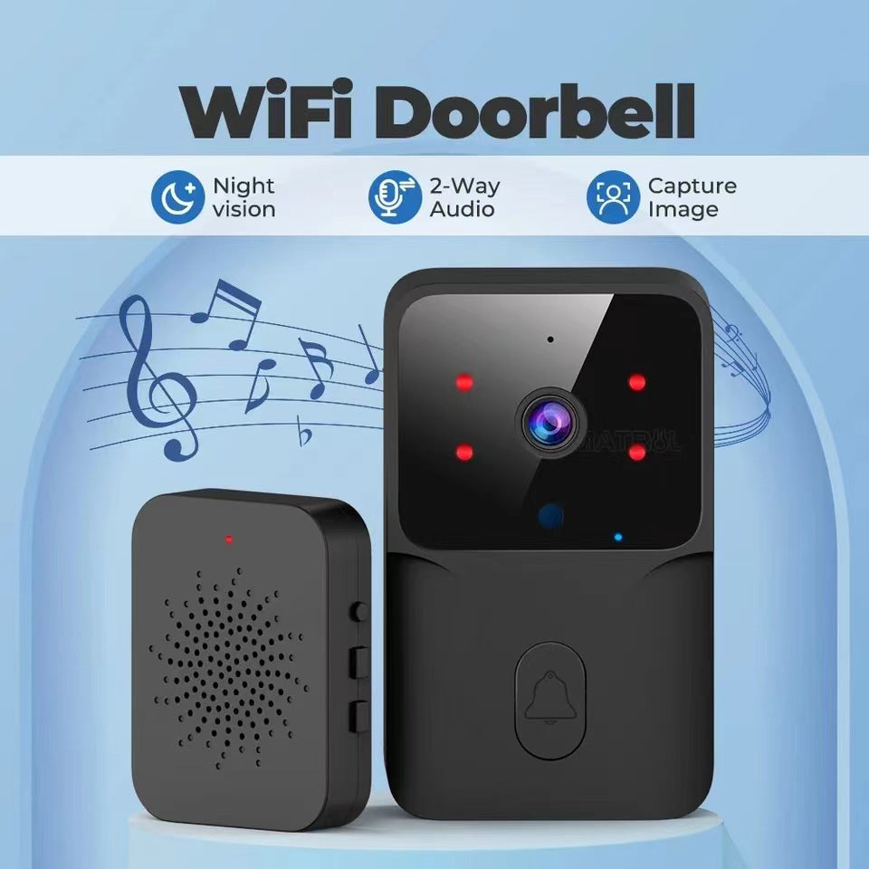 Wireless Video Doorbell With Camera