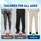 Breathable and comfortable men's stretch casual trousers