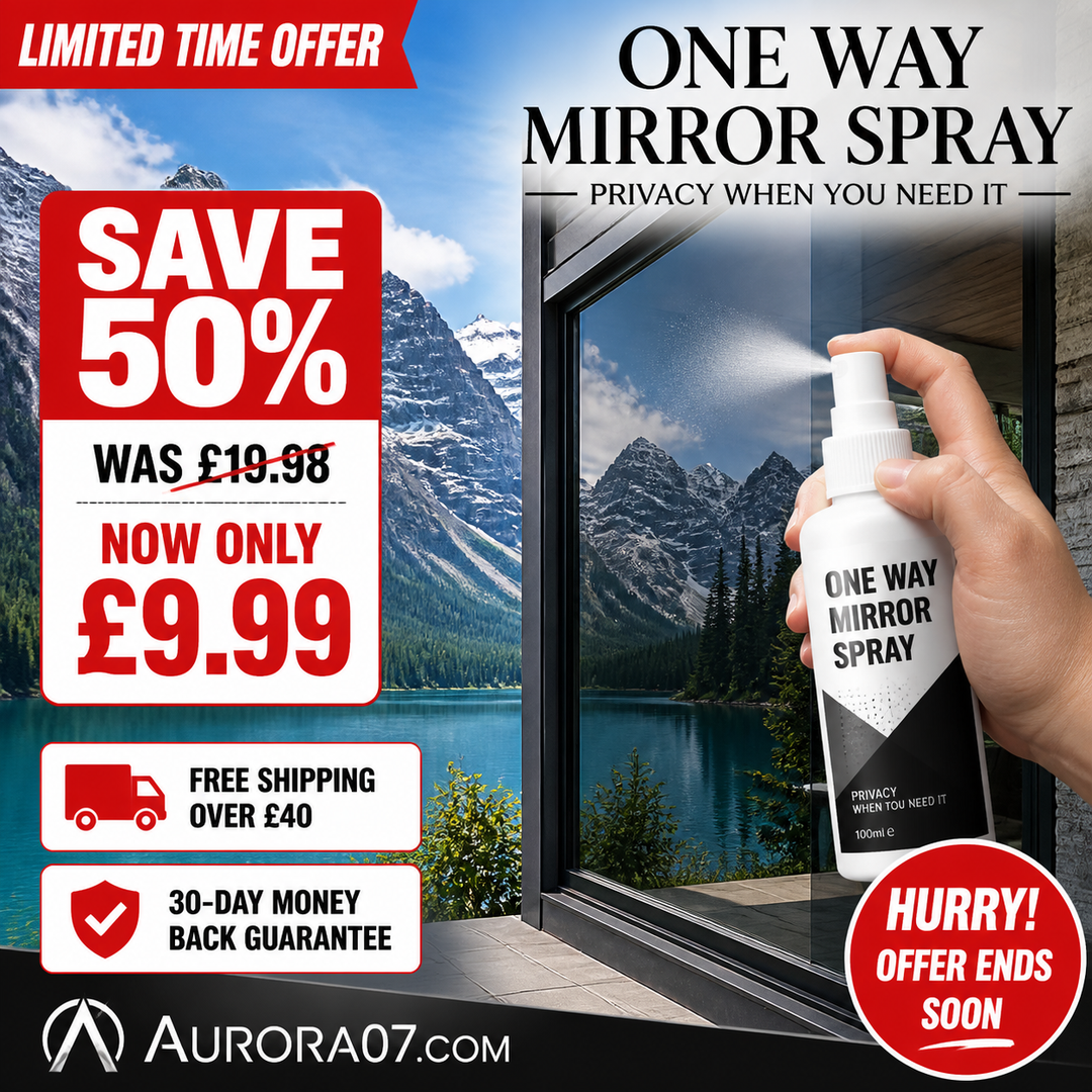 Reflective Window Spray for Home & Car