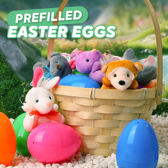 🐰Easter Hot Sale 40% OFF!🐣Pre-filled Easter Eggs with Stuffed Animal Toys