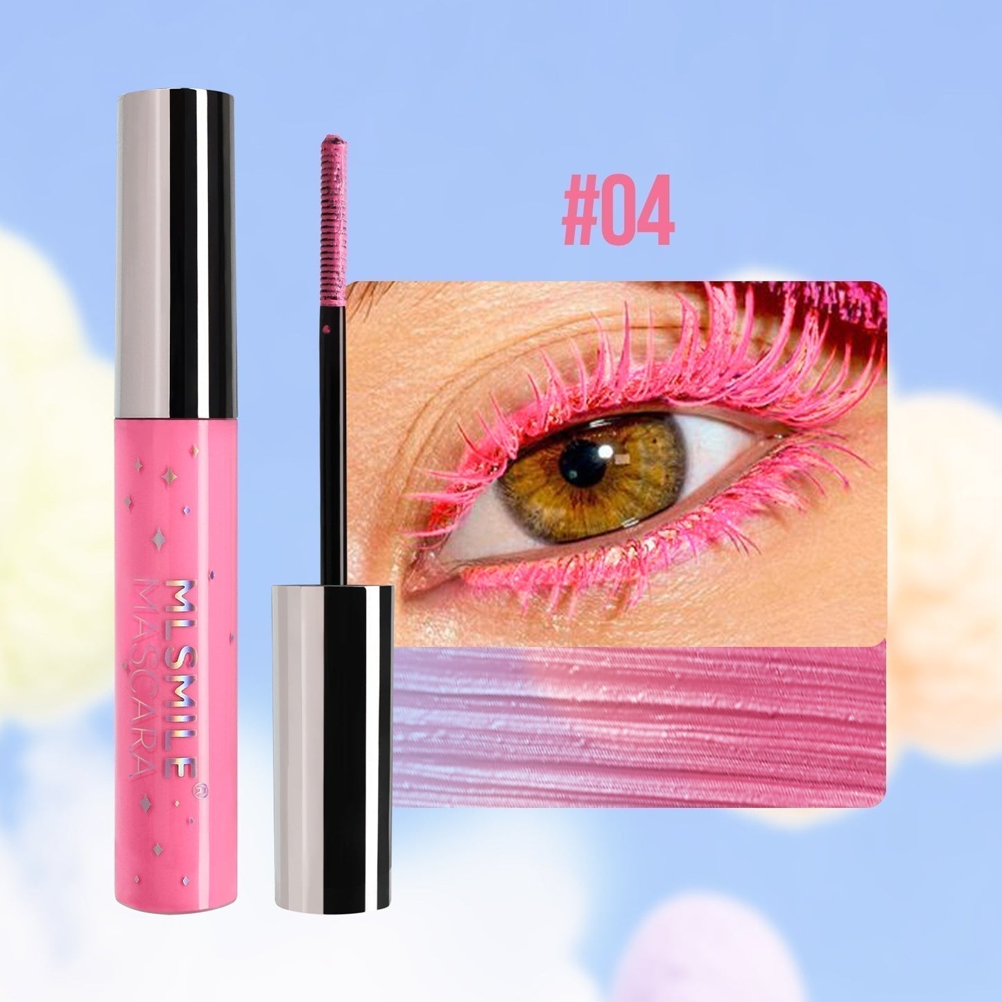 ✨Limited Sale 50% OFF✨Waterproof Diamond Glitter Mascara - Long-lasting Curl, Sparkling Shine, Create Captivating Eyes!