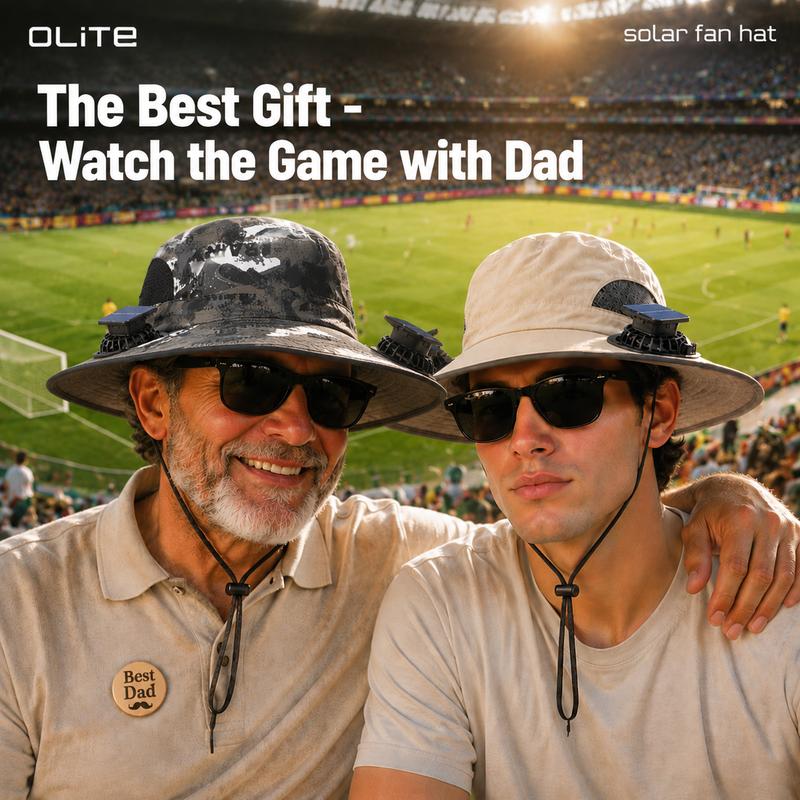 🔥Summer Promotion 49% OFF💥- Outdoor Wide Brim Sun Hat With Solar Fan