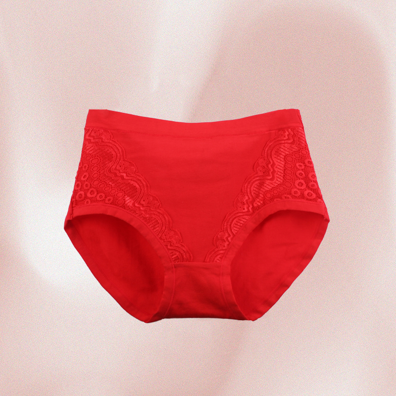 🔥2024 Plus Size Leak Proof Cotton High Waist Panties👍