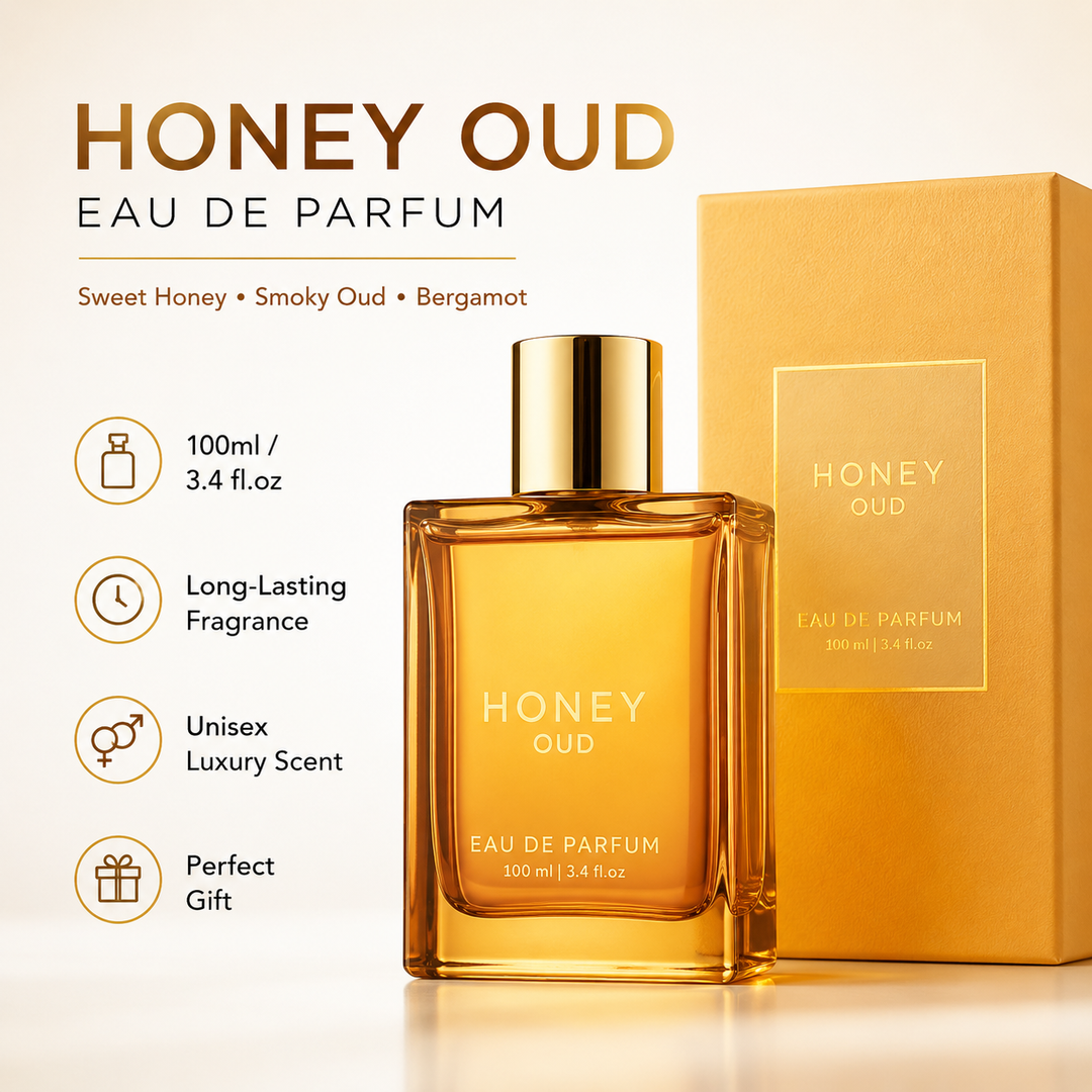 Honey Agarwood Light Perfume 100ml (3.4oz) - Focused on Enhancing Women's Charm