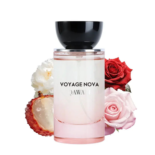 Voyage Nova | Rosey Fruity Floral | Extrait De Parfum 50ml/100ml | Long Lasting Luxury Fragrance | Daily women's perfume rose vibrant for women Summervibes Alluring
