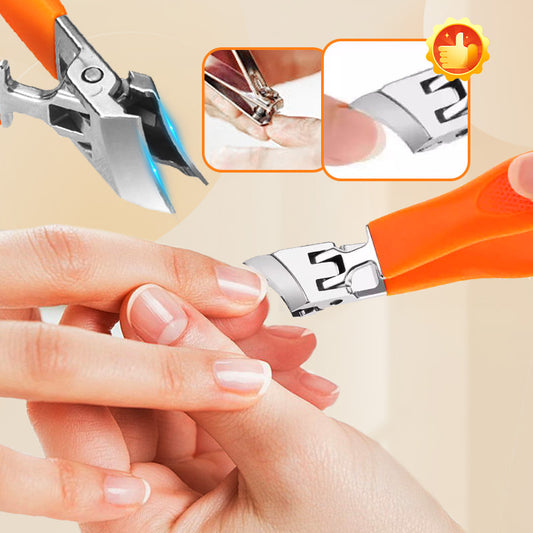 🎅Christmas Specials 50% OFF🎁🎁Wide Jaw Opening Anti-Splash Slanted Nail Clipper