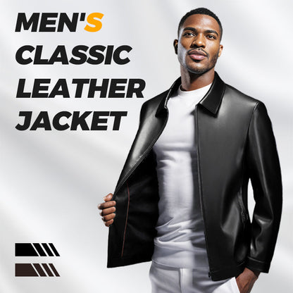 ❄️Winter Specials❄️ Men's Classic Leather Jacket