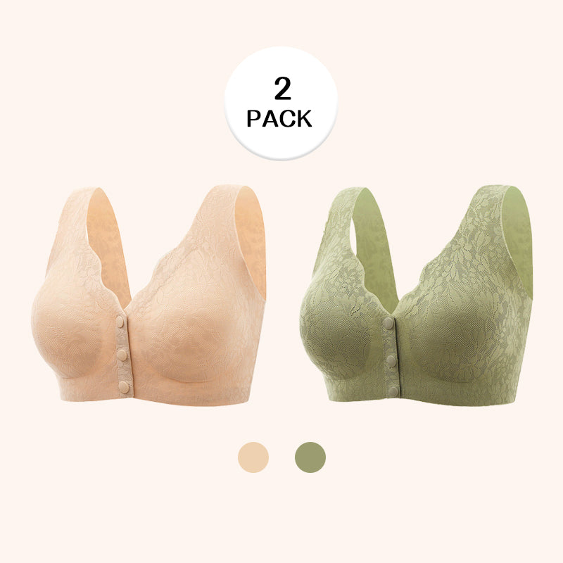 ZERO FEEL Lace Full Coverage Front Closure Bra