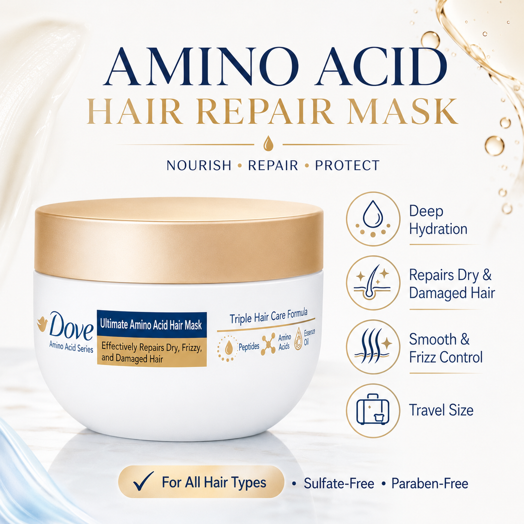 🥳2026 HOT SALE🥳💞Amino Acid Hydrating Hair Mask - Portable Travel Size