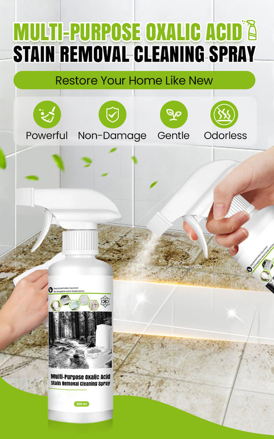 ⏰LIMITED SALE 50% OFF!🔥🌿Oxalic Acid Powerful Stain CleanerOxalic Acid Powerful Stain Cleaner