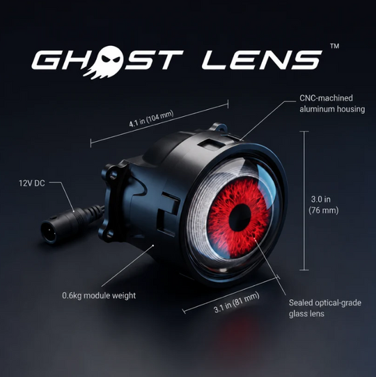 LED Devil Eyes Headlights-visual feast