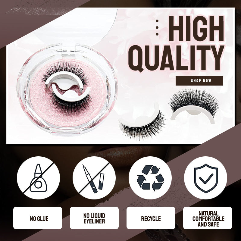 Reusable Self-Adhesive Eyelashes（Buy 1 Get 1 Free）