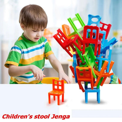 Christmas Hot Sale 48% OFF - Chairs Stacking Tower Balancing Game