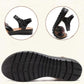 Comfortable Ultra Leather Platform Orthopedic Shoes - Leaves