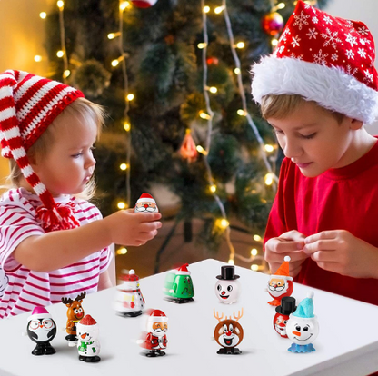 🔥12Pcs Christmas Wind Up Toys