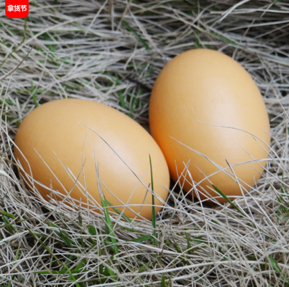 Imitation eggs, used for pranks or decorations