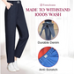 Women's High-Waisted Stretchy Straight-Leg Pants