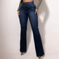 🔥Hot Sale🔥Stretch flare jeans with a high waist