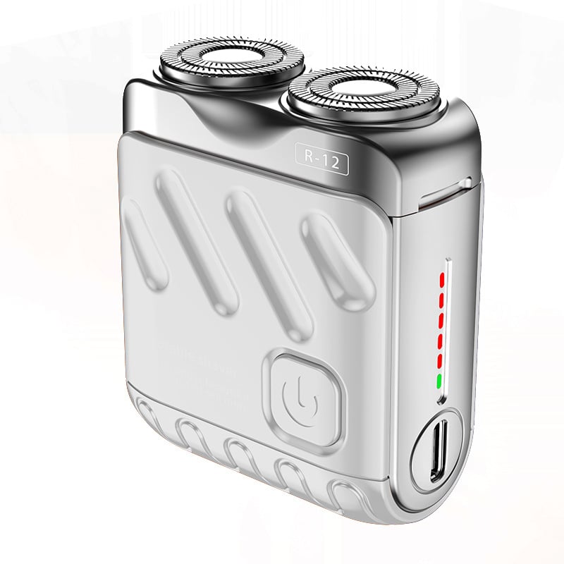 🔥 2025 Father's Day Hot Sale 50%💥New Design💥 Mini Electric Rotary Dual Ring Pocket Shaver