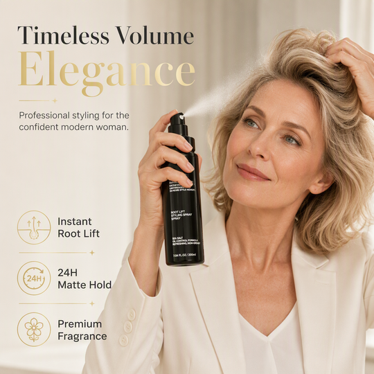 💨50% OFF NOW! Fluffy Hair Shaping Spray‑Lightweight Volumizing Mist, All‑Day Strong Hold Humidity‑Resistant Peach Scent Hair Spray for Fine Flat Thin Hair