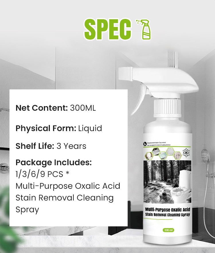 ⏰LIMITED SALE 50% OFF!🔥🌿Oxalic Acid Powerful Stain CleanerOxalic Acid Powerful Stain Cleaner