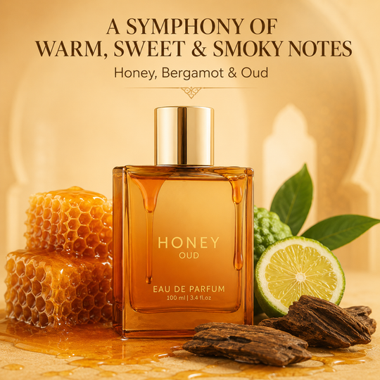 Honey Agarwood Light Perfume 100ml (3.4oz) - Focused on Enhancing Women's Charm