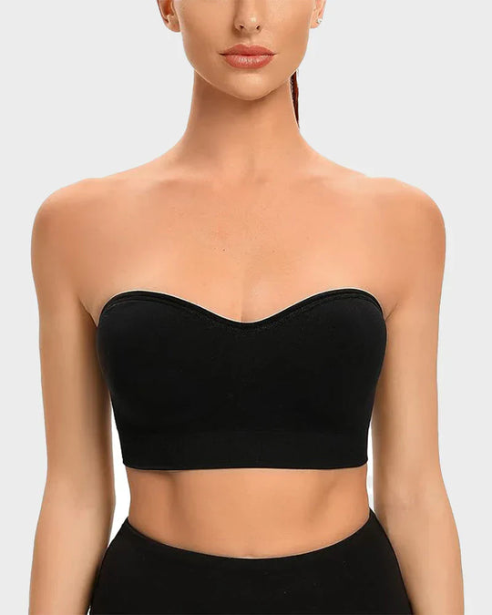 🔥Stay Put Bandeau Bra, Strapless Bra Wireless Seamless Comfort Day
