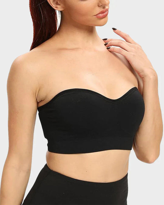 🔥Stay Put Bandeau Bra, Strapless Bra Wireless Seamless Comfort Day